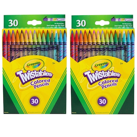 Crayola Twistables Colored Pencils, PK60 BIN687409